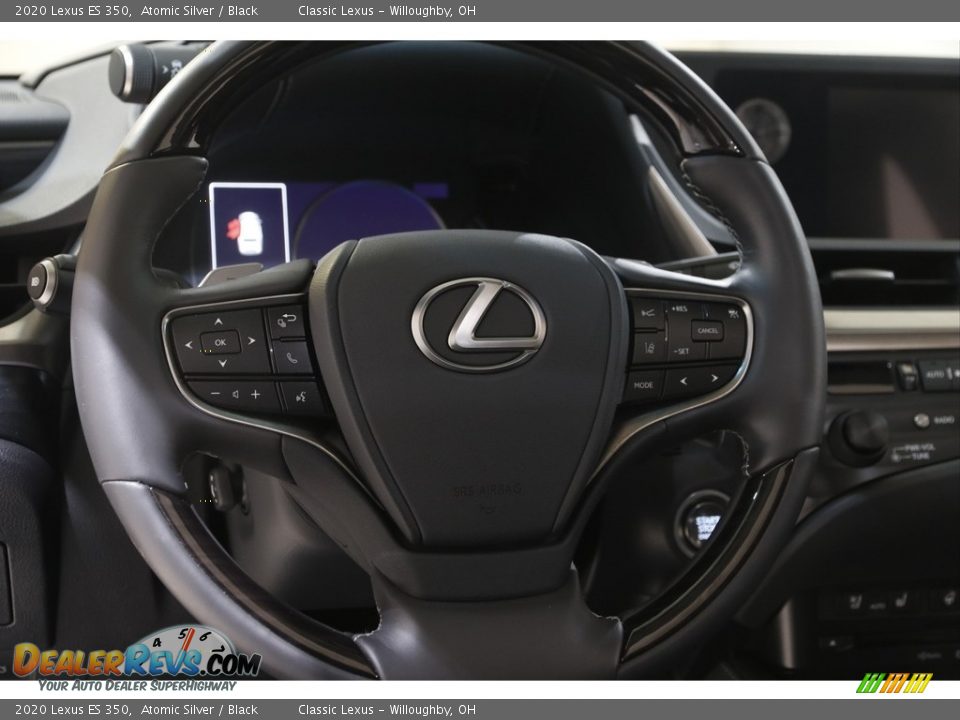 2020 Lexus ES 350 Atomic Silver / Black Photo #7