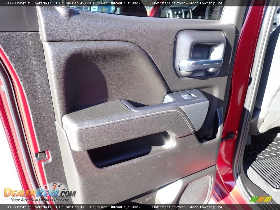 2019 Chevrolet Silverado LD LT Double Cab 4x4 Cajun Red Tintcoat / Jet Black Photo #23