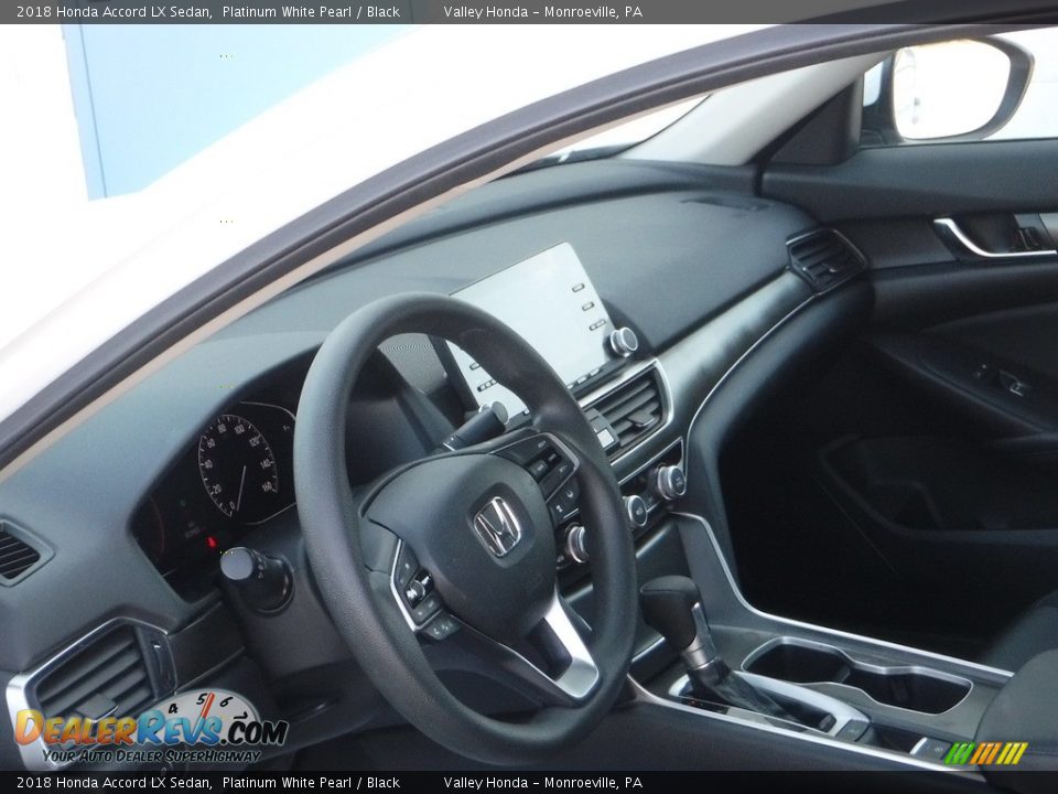 2018 Honda Accord LX Sedan Platinum White Pearl / Black Photo #10