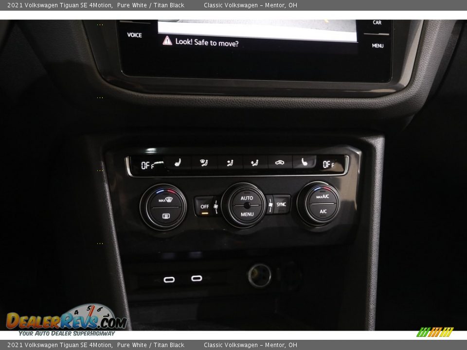 2021 Volkswagen Tiguan SE 4Motion Pure White / Titan Black Photo #13