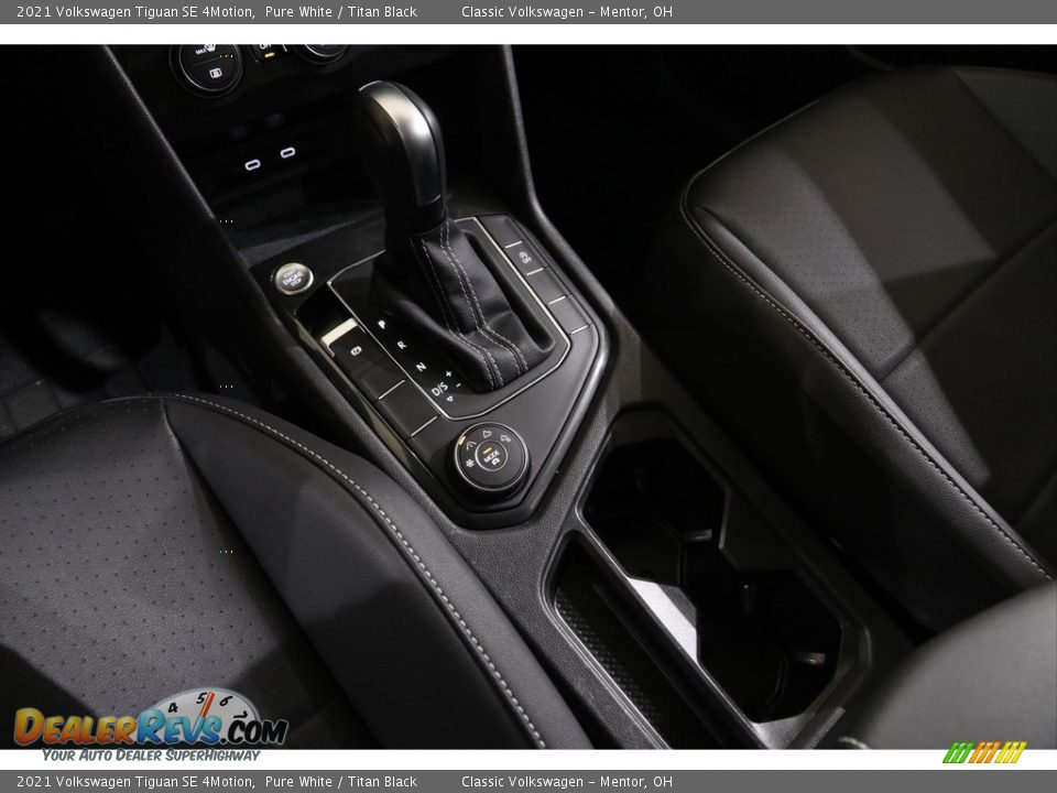 2021 Volkswagen Tiguan SE 4Motion Pure White / Titan Black Photo #14