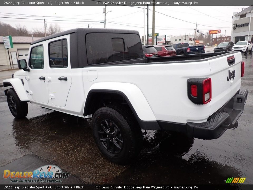 2022 Jeep Gladiator Sport 4x4 Bright White / Black Photo #3