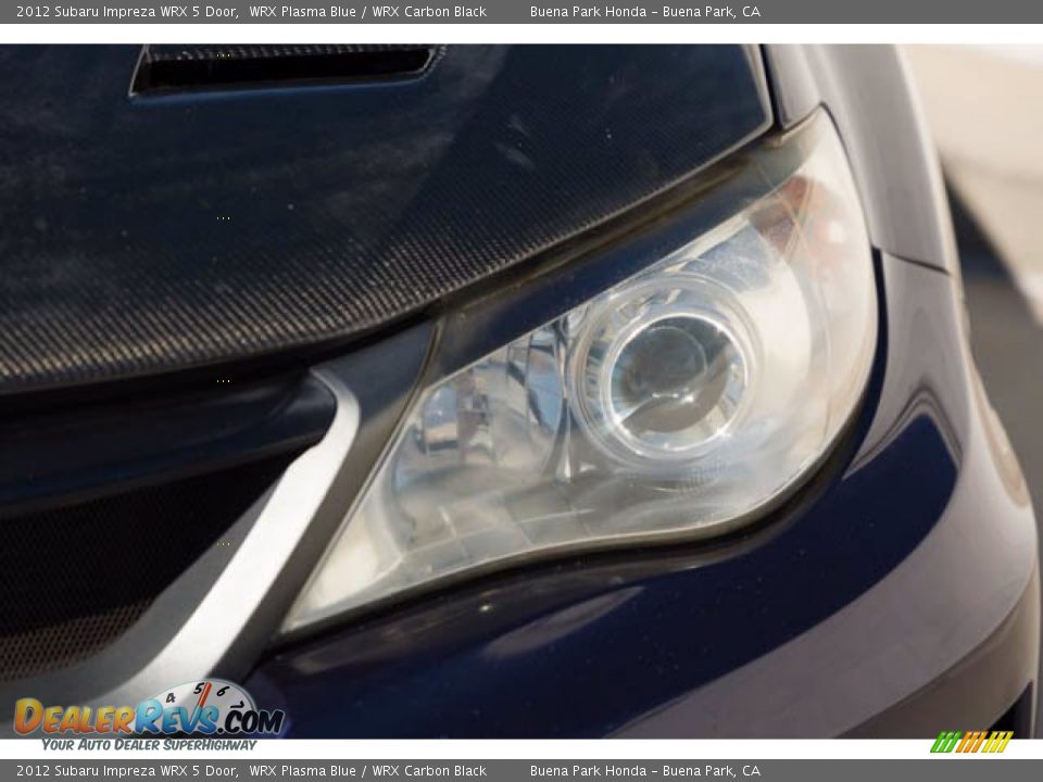 2012 Subaru Impreza WRX 5 Door WRX Plasma Blue / WRX Carbon Black Photo #9