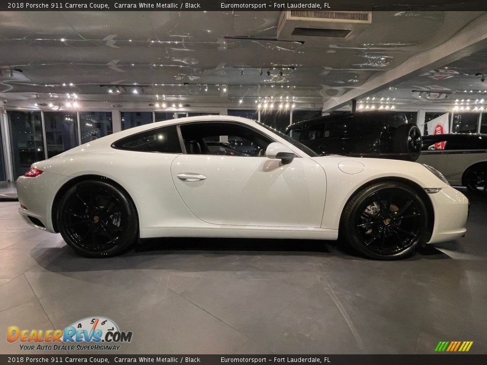 Carrara White Metallic 2018 Porsche 911 Carrera Coupe Photo #8