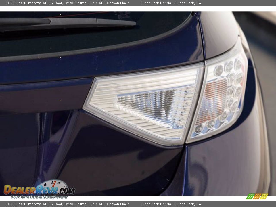 2012 Subaru Impreza WRX 5 Door WRX Plasma Blue / WRX Carbon Black Photo #13