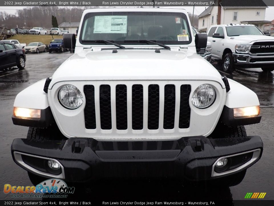 2022 Jeep Gladiator Sport 4x4 Bright White / Black Photo #8