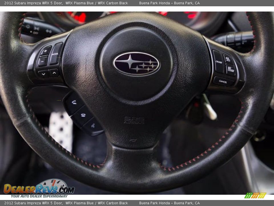 2012 Subaru Impreza WRX 5 Door Steering Wheel Photo #15