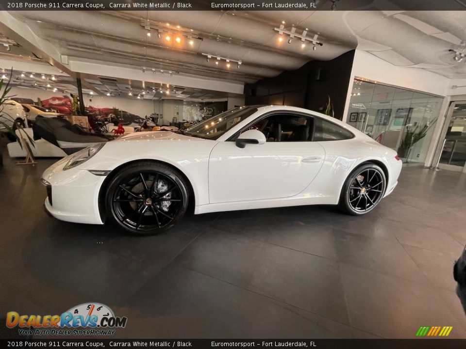 Carrara White Metallic 2018 Porsche 911 Carrera Coupe Photo #13