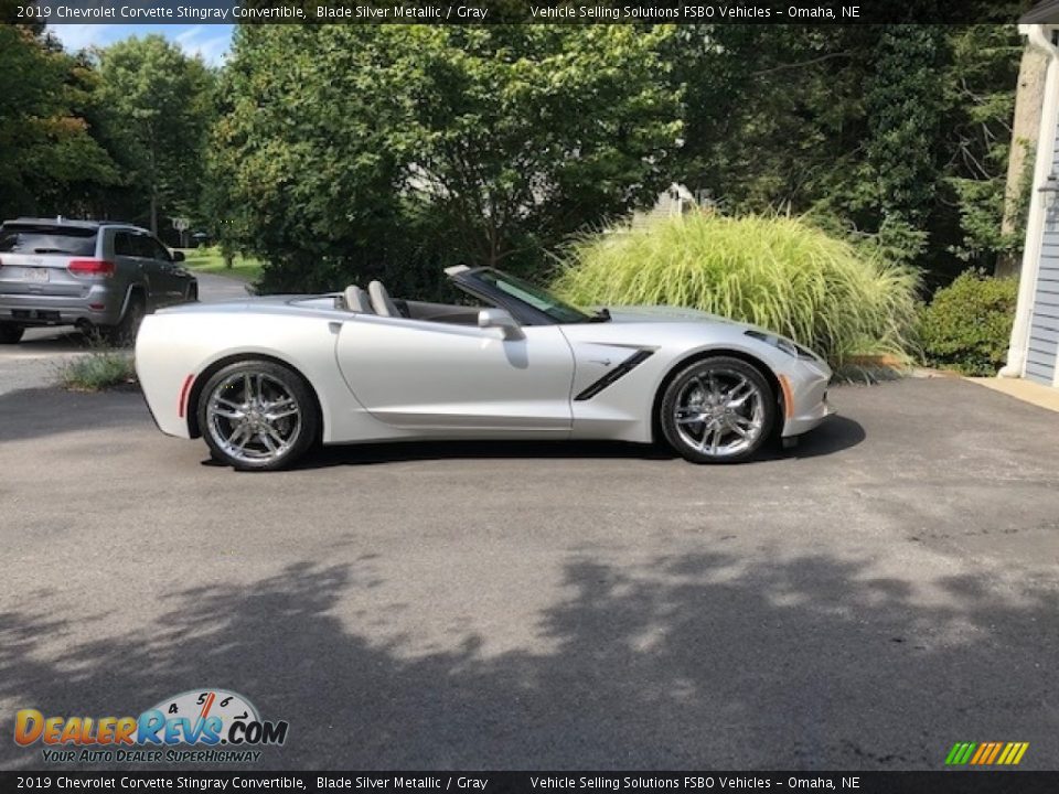 Blade Silver Metallic 2019 Chevrolet Corvette Stingray Convertible Photo #5