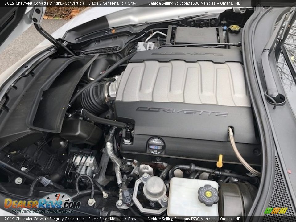 2019 Chevrolet Corvette Stingray Convertible 6.2 Liter DI OHV 16-Valve VVT LT1 V8 Engine Photo #7