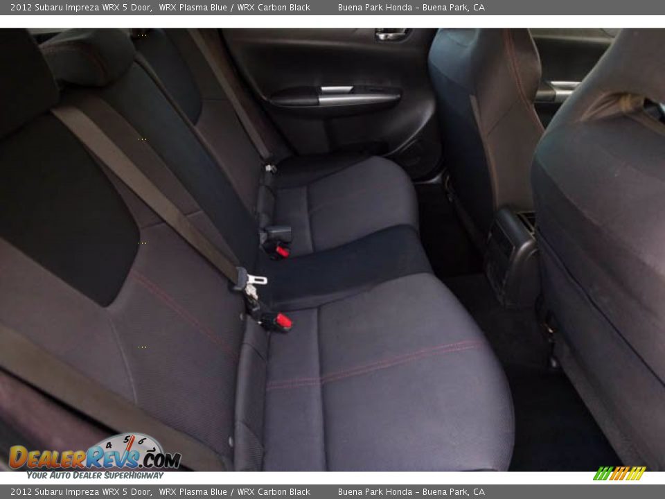 Rear Seat of 2012 Subaru Impreza WRX 5 Door Photo #19