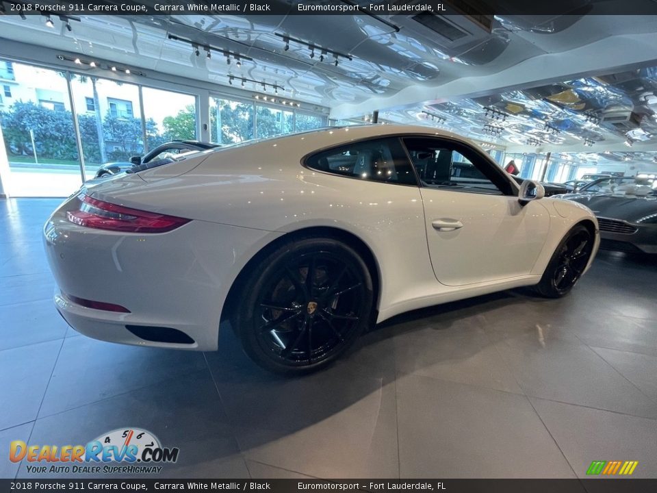 2018 Porsche 911 Carrera Coupe Carrara White Metallic / Black Photo #16