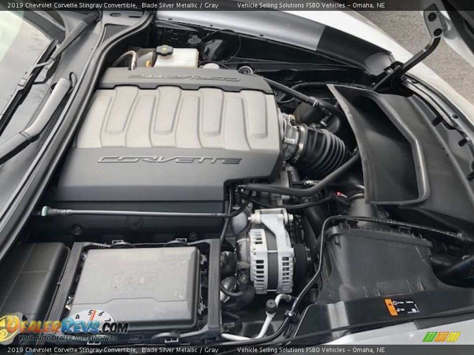 2019 Chevrolet Corvette Stingray Convertible 6.2 Liter DI OHV 16-Valve VVT LT1 V8 Engine Photo #8