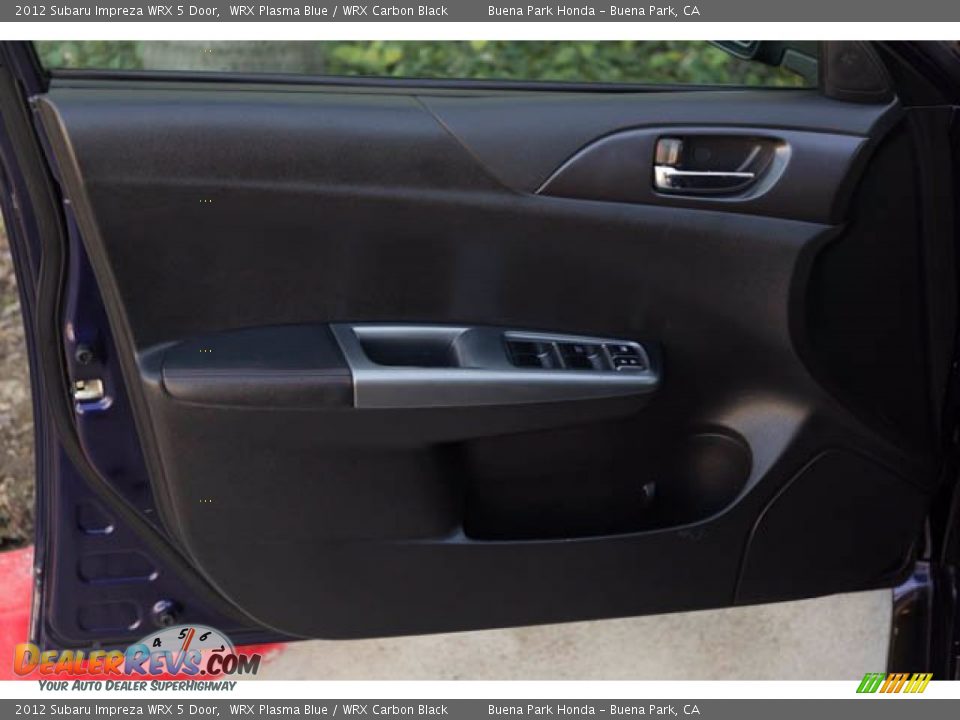 2012 Subaru Impreza WRX 5 Door WRX Plasma Blue / WRX Carbon Black Photo #24