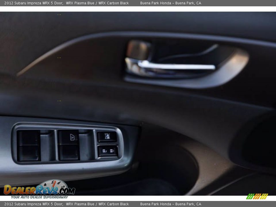 2012 Subaru Impreza WRX 5 Door WRX Plasma Blue / WRX Carbon Black Photo #25