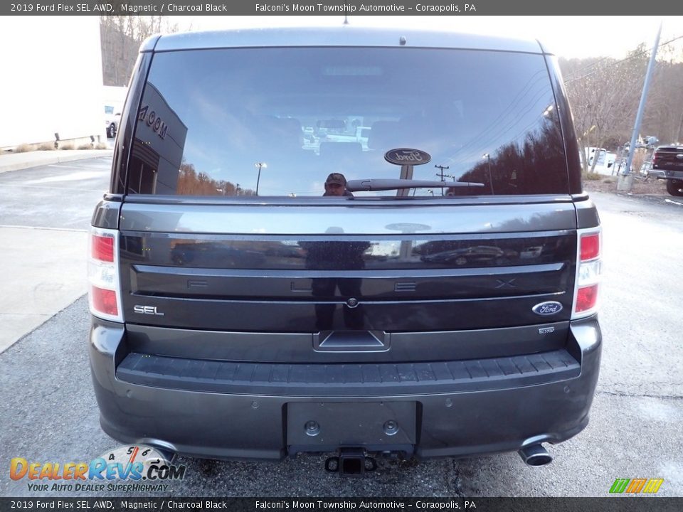 2019 Ford Flex SEL AWD Magnetic / Charcoal Black Photo #3