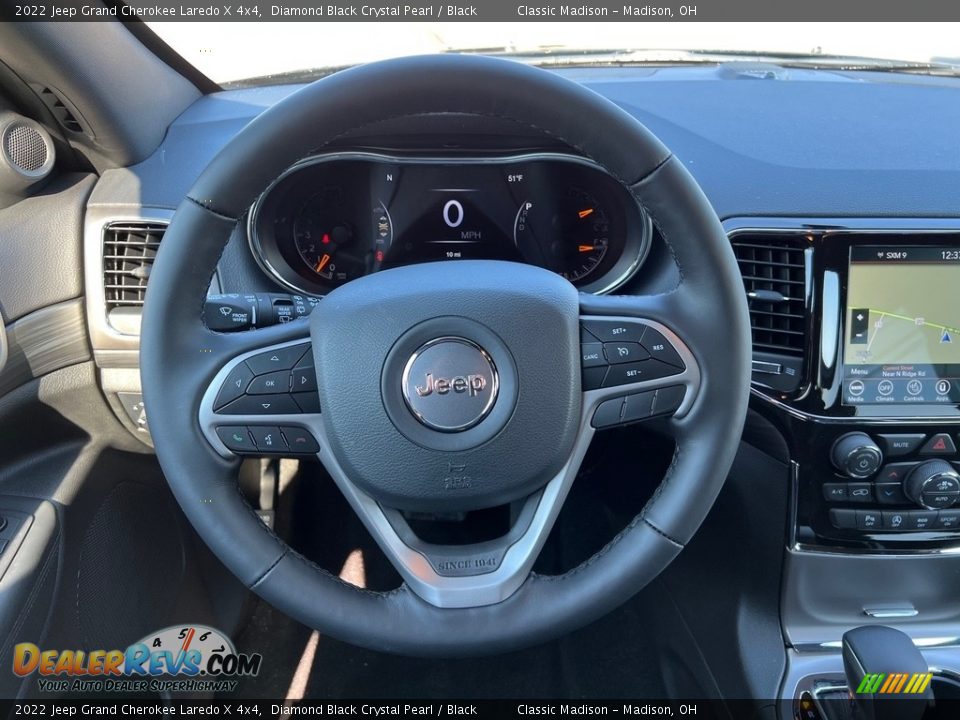2022 Jeep Grand Cherokee Laredo X 4x4 Steering Wheel Photo #5