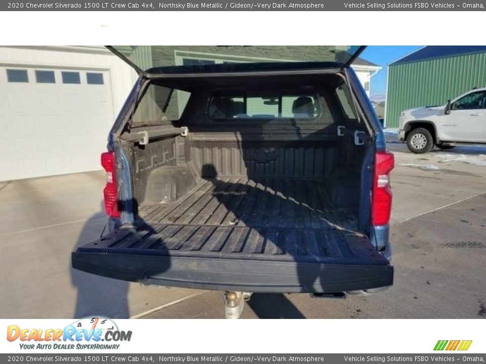 2020 Chevrolet Silverado 1500 LT Crew Cab 4x4 Northsky Blue Metallic / Gideon/­Very Dark Atmosphere Photo #3