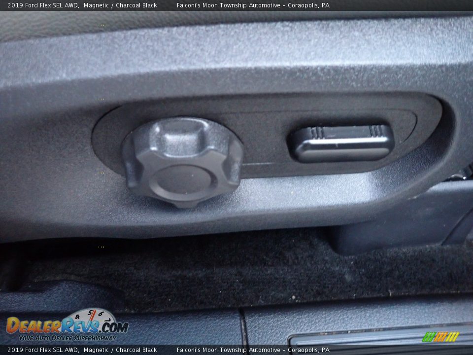 2019 Ford Flex SEL AWD Magnetic / Charcoal Black Photo #13