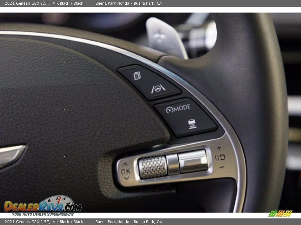 2021 Genesis G80 2.5T Steering Wheel Photo #17