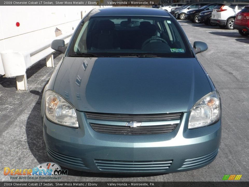 2009 Chevrolet Cobalt LT Sedan Silver Moss Metallic / Ebony Photo #4