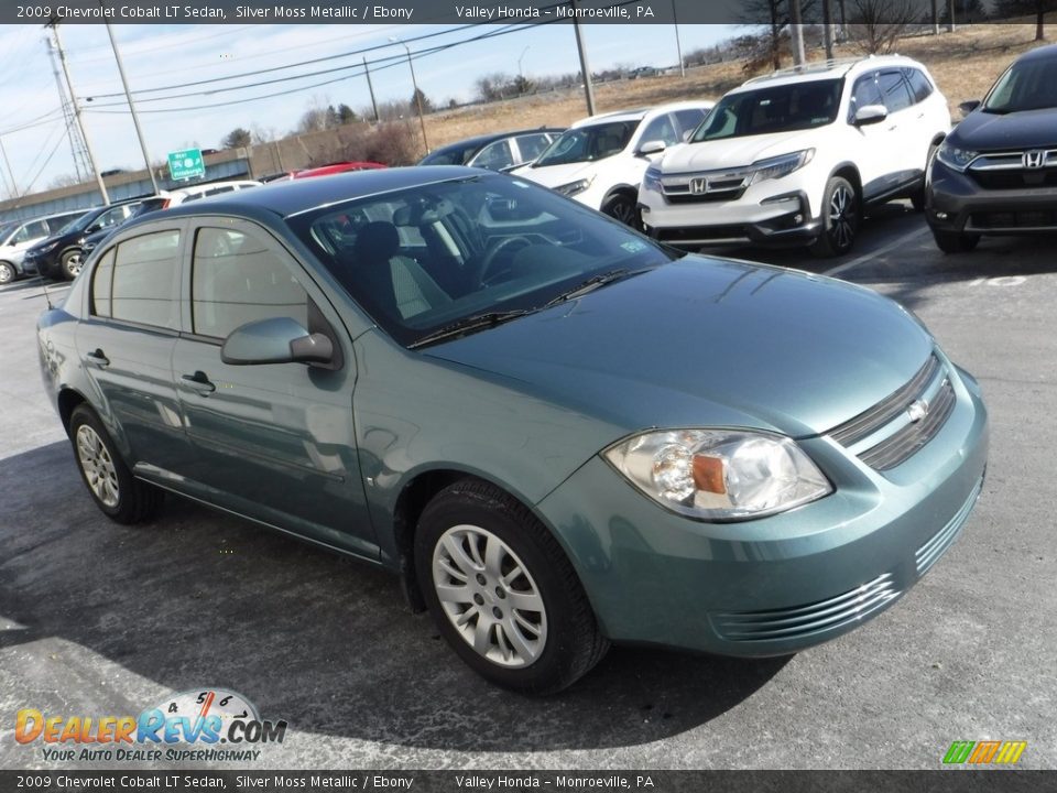 2009 Chevrolet Cobalt LT Sedan Silver Moss Metallic / Ebony Photo #5