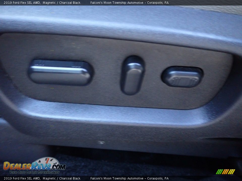 2019 Ford Flex SEL AWD Magnetic / Charcoal Black Photo #23