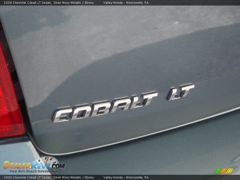 2009 Chevrolet Cobalt LT Sedan Silver Moss Metallic / Ebony Photo #7