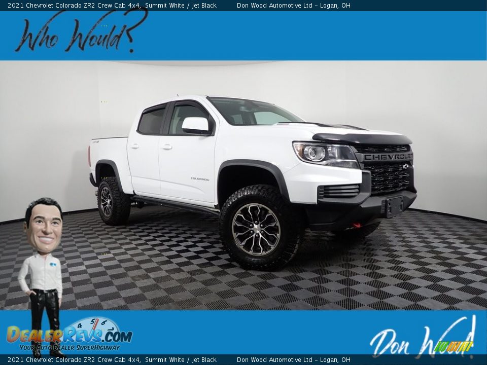 2021 Chevrolet Colorado ZR2 Crew Cab 4x4 Summit White / Jet Black Photo #1