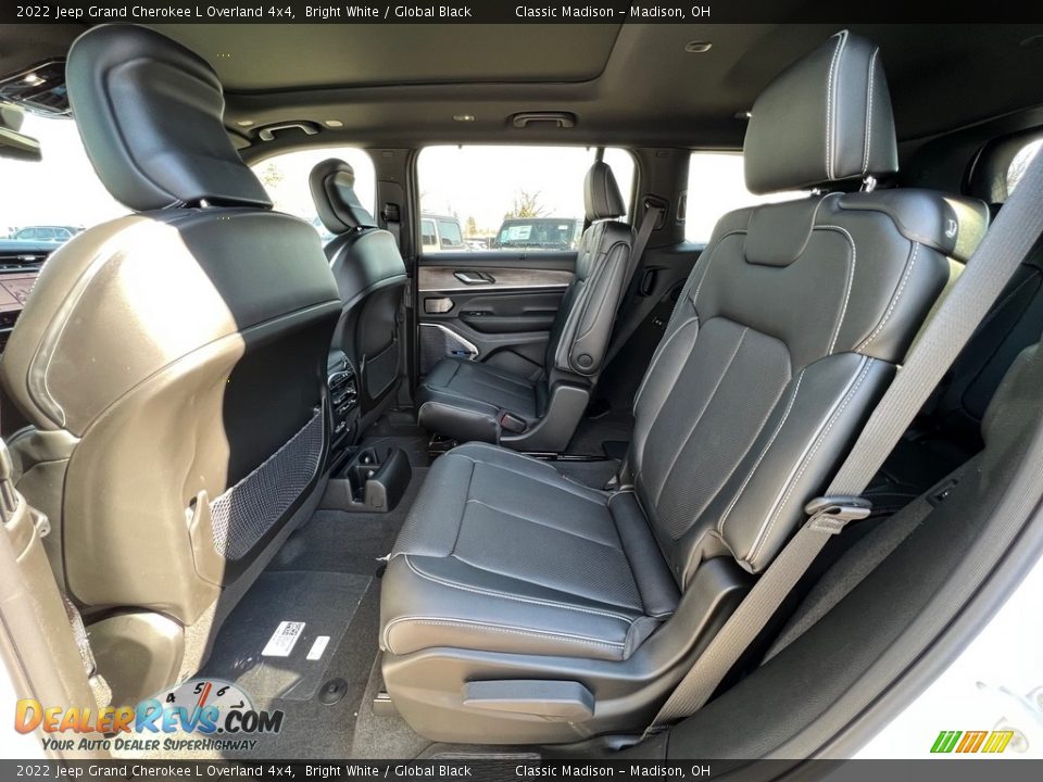 2022 Jeep Grand Cherokee L Overland 4x4 Bright White / Global Black Photo #3