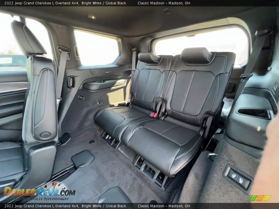 2022 Jeep Grand Cherokee L Overland 4x4 Bright White / Global Black Photo #4