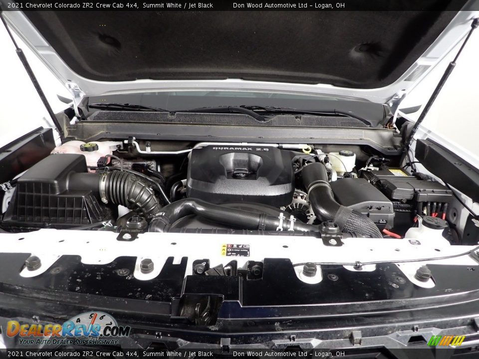 2021 Chevrolet Colorado ZR2 Crew Cab 4x4 Summit White / Jet Black Photo #8