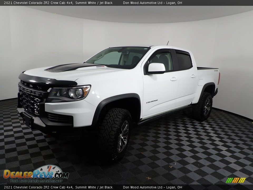 2021 Chevrolet Colorado ZR2 Crew Cab 4x4 Summit White / Jet Black Photo #9