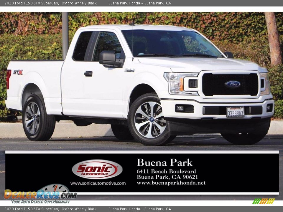 2020 Ford F150 STX SuperCab Oxford White / Black Photo #1