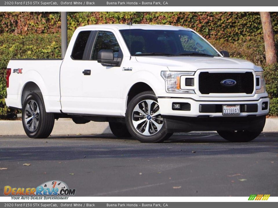 2020 Ford F150 STX SuperCab Oxford White / Black Photo #2