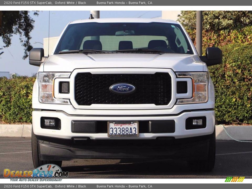 2020 Ford F150 STX SuperCab Oxford White / Black Photo #3