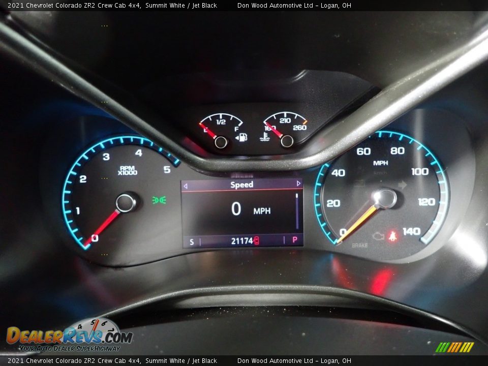 2021 Chevrolet Colorado ZR2 Crew Cab 4x4 Summit White / Jet Black Photo #22