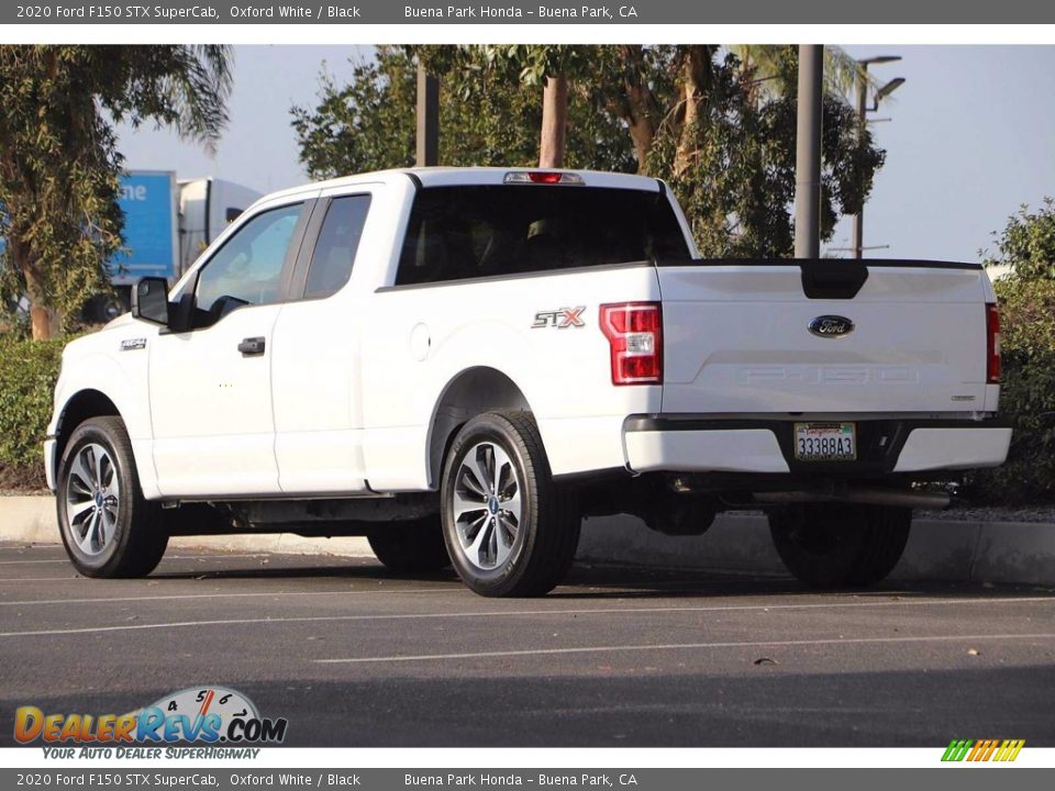 2020 Ford F150 STX SuperCab Oxford White / Black Photo #8