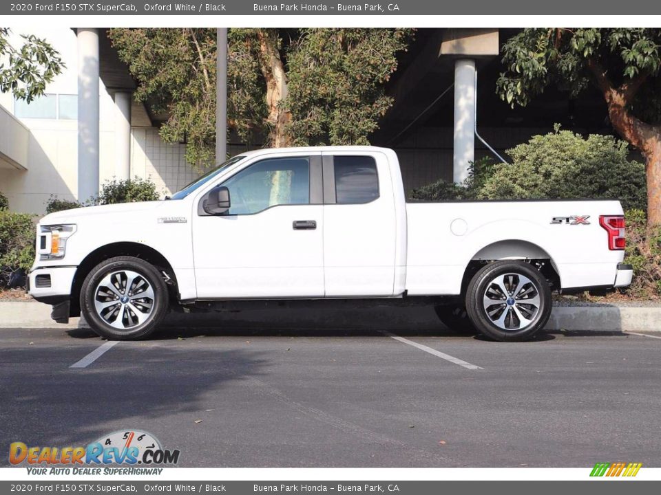 2020 Ford F150 STX SuperCab Oxford White / Black Photo #9