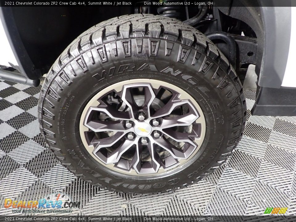 2021 Chevrolet Colorado ZR2 Crew Cab 4x4 Summit White / Jet Black Photo #36