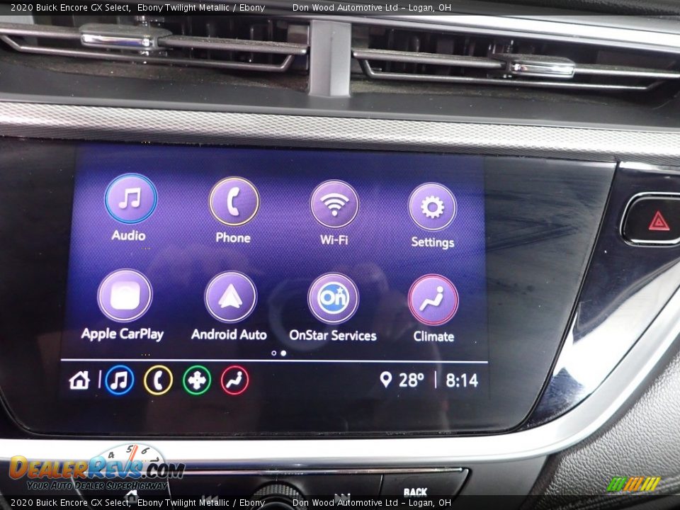 2020 Buick Encore GX Select Ebony Twilight Metallic / Ebony Photo #2