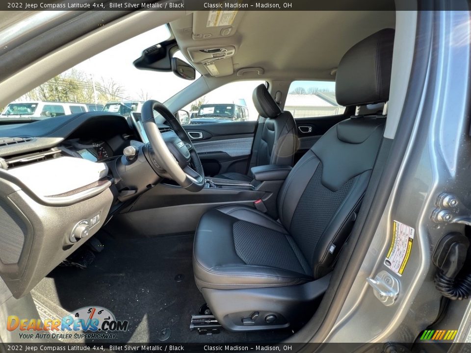 2022 Jeep Compass Latitude 4x4 Billet Silver Metallic / Black Photo #2