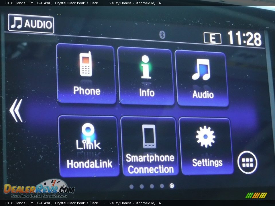 2018 Honda Pilot EX-L AWD Crystal Black Pearl / Black Photo #20