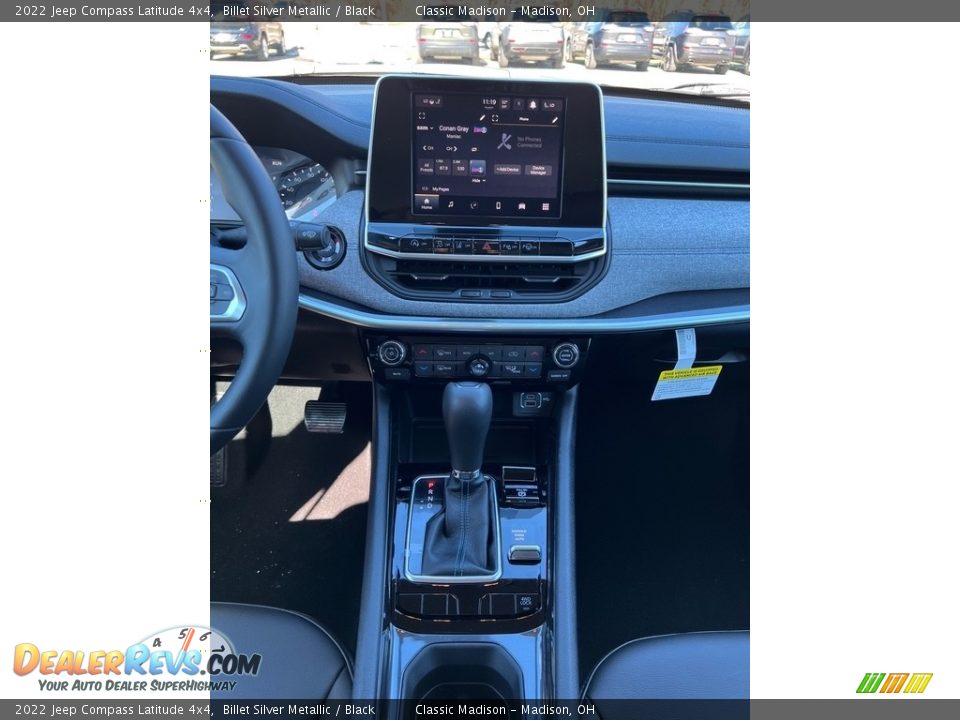 2022 Jeep Compass Latitude 4x4 Billet Silver Metallic / Black Photo #6