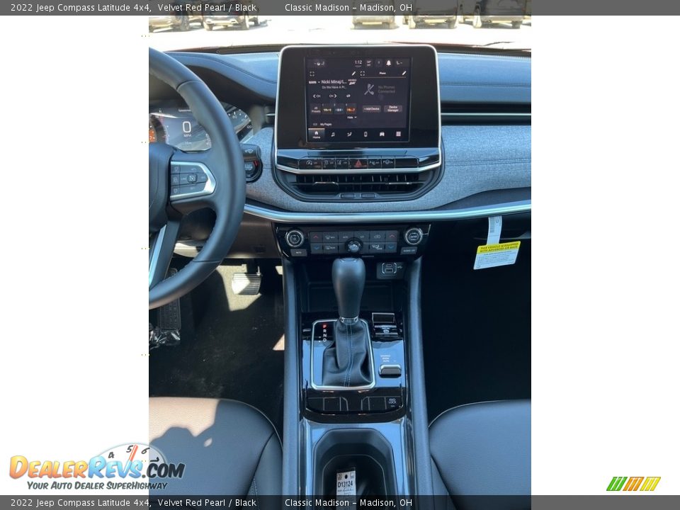 2022 Jeep Compass Latitude 4x4 Velvet Red Pearl / Black Photo #6