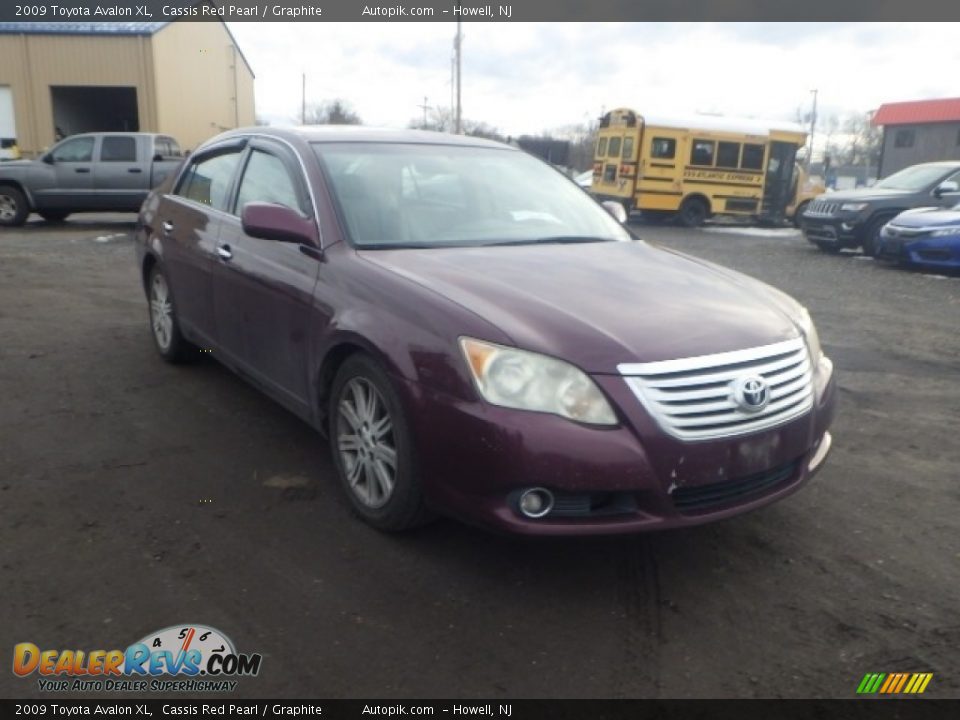 2009 Toyota Avalon XL Cassis Red Pearl / Graphite Photo #3