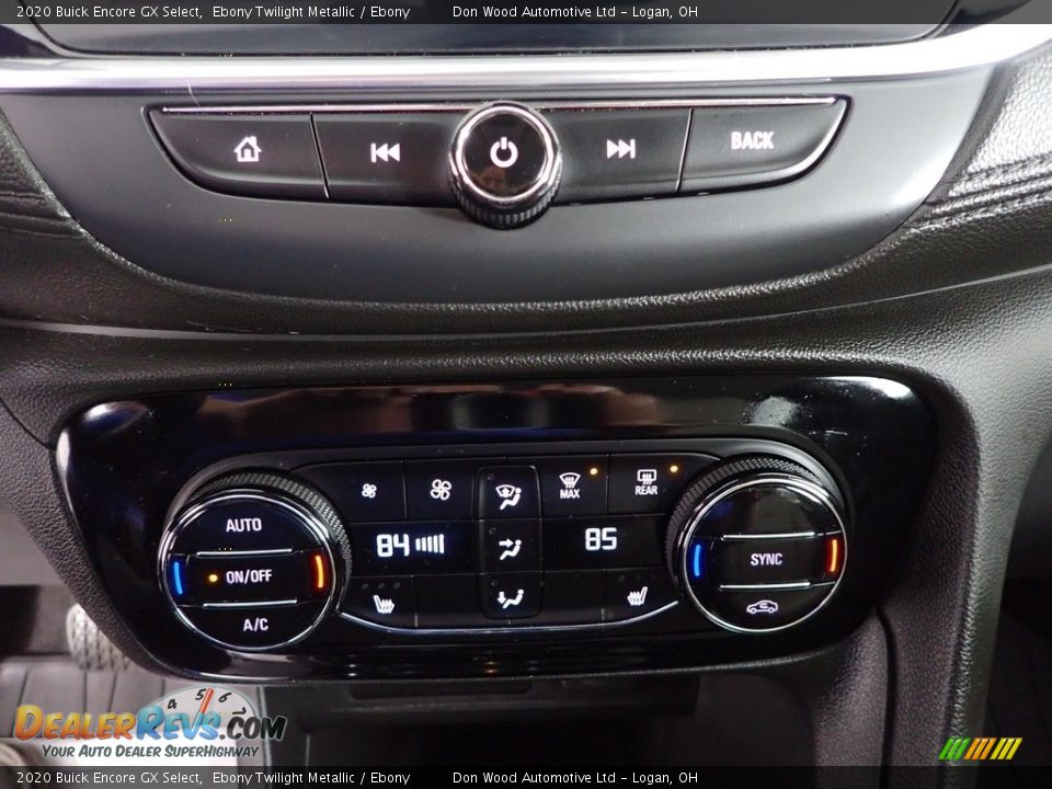 2020 Buick Encore GX Select Ebony Twilight Metallic / Ebony Photo #23