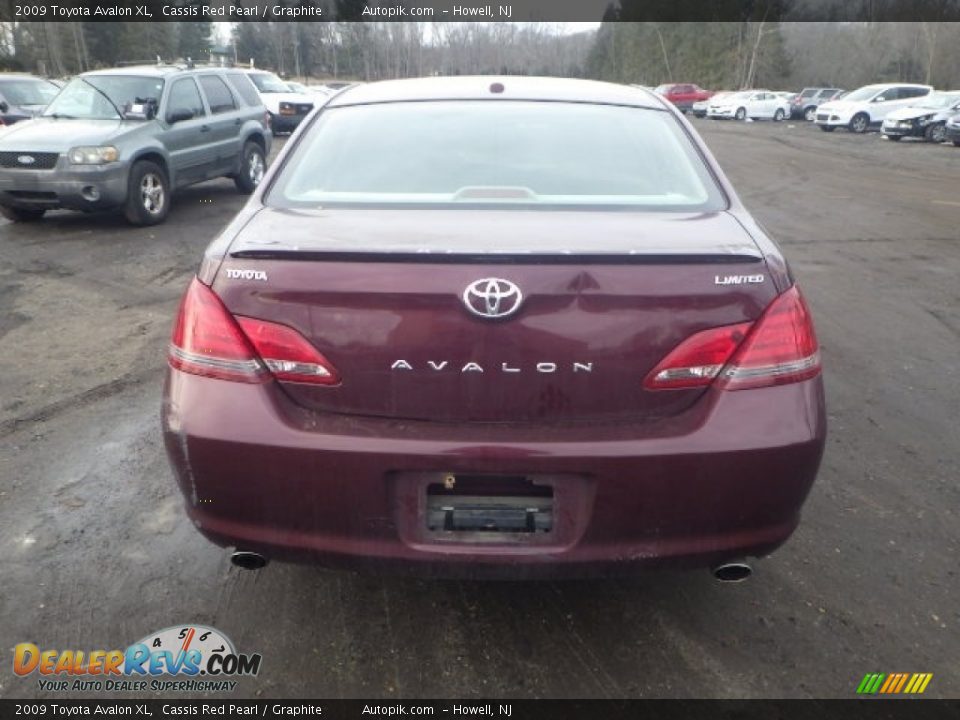 2009 Toyota Avalon XL Cassis Red Pearl / Graphite Photo #5