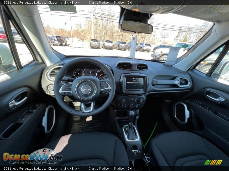 2021 Jeep Renegade Latitude Glacier Metallic / Black Photo #4