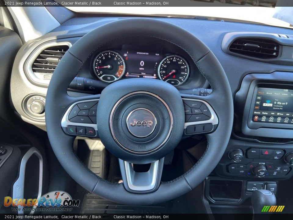 2021 Jeep Renegade Latitude Glacier Metallic / Black Photo #5